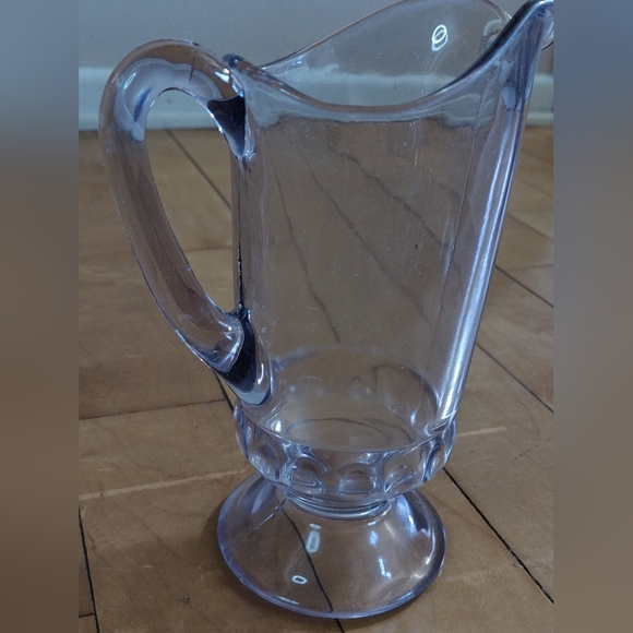 Antique EAPG Small Glass Serving Pitcher - Picture 5 of 7